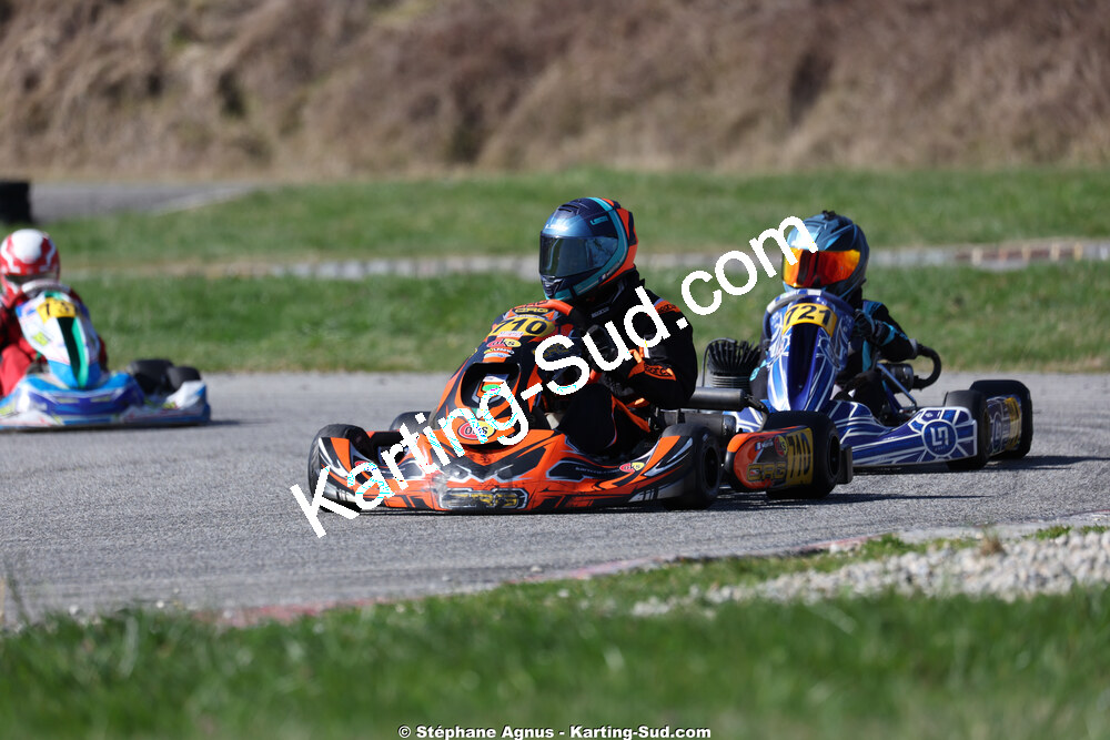 KA100 — 28/02 & 01/03/2026 : 1ère manche du Championnat du Sud 2026 à Aigues-Vives (photos Stéphane Agnus) 2026 — karting