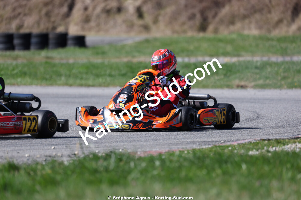 KA100 — 28/02 & 01/03/2026 : 1ère manche du Championnat du Sud 2026 à Aigues-Vives (photos Stéphane Agnus) 2026 — karting