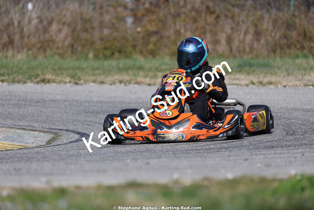 KA100 — 28/02 & 01/03/2026 : 1ère manche du Championnat du Sud 2026 à Aigues-Vives (photos Stéphane Agnus) 2026 — karting