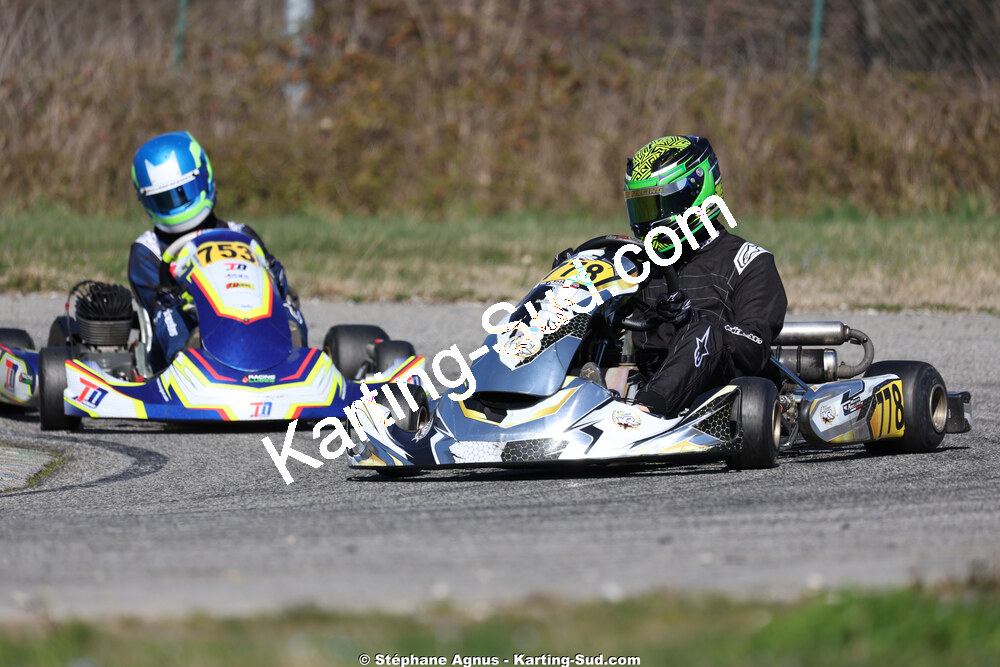 KA100 — 28/02 & 01/03/2026 : 1ère manche du Championnat du Sud 2026 à Aigues-Vives (photos Stéphane Agnus) 2026 — karting