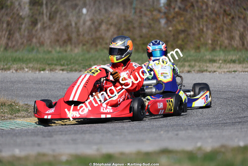 KA100 — 28/02 & 01/03/2026 : 1ère manche du Championnat du Sud 2026 à Aigues-Vives (photos Stéphane Agnus) 2026 — karting