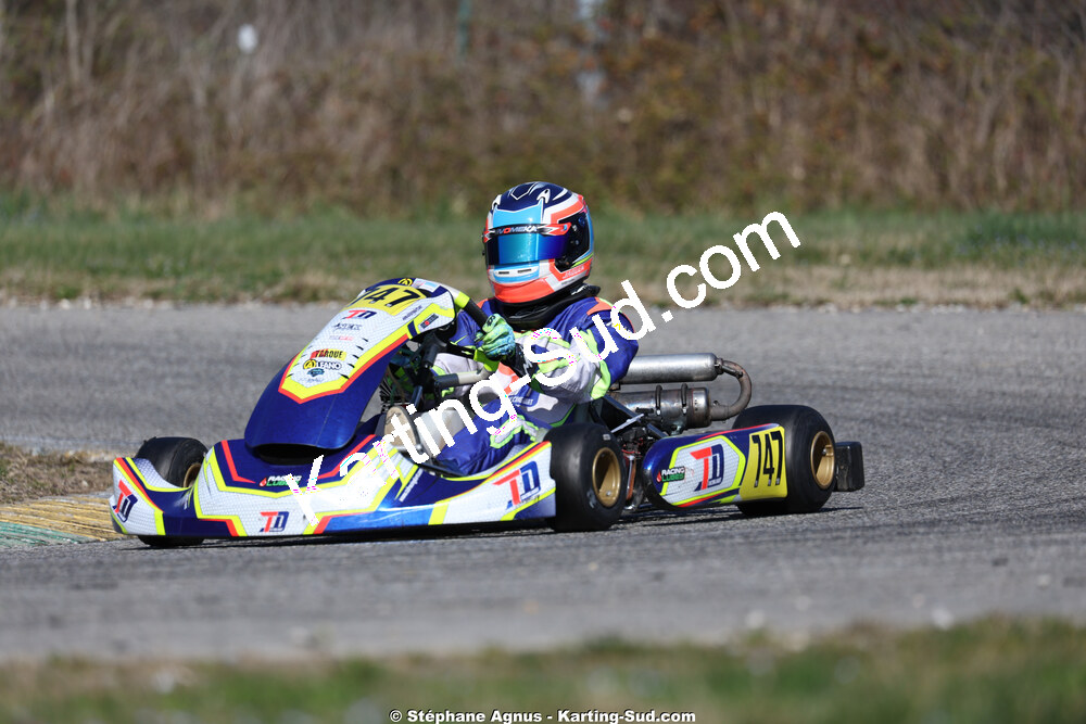 KA100 — 28/02 & 01/03/2026 : 1ère manche du Championnat du Sud 2026 à Aigues-Vives (photos Stéphane Agnus) 2026 — karting
