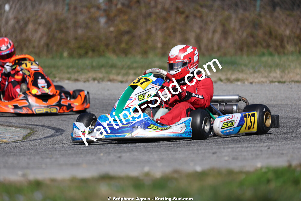 KA100 — 28/02 & 01/03/2026 : 1ère manche du Championnat du Sud 2026 à Aigues-Vives (photos Stéphane Agnus) 2026 — karting