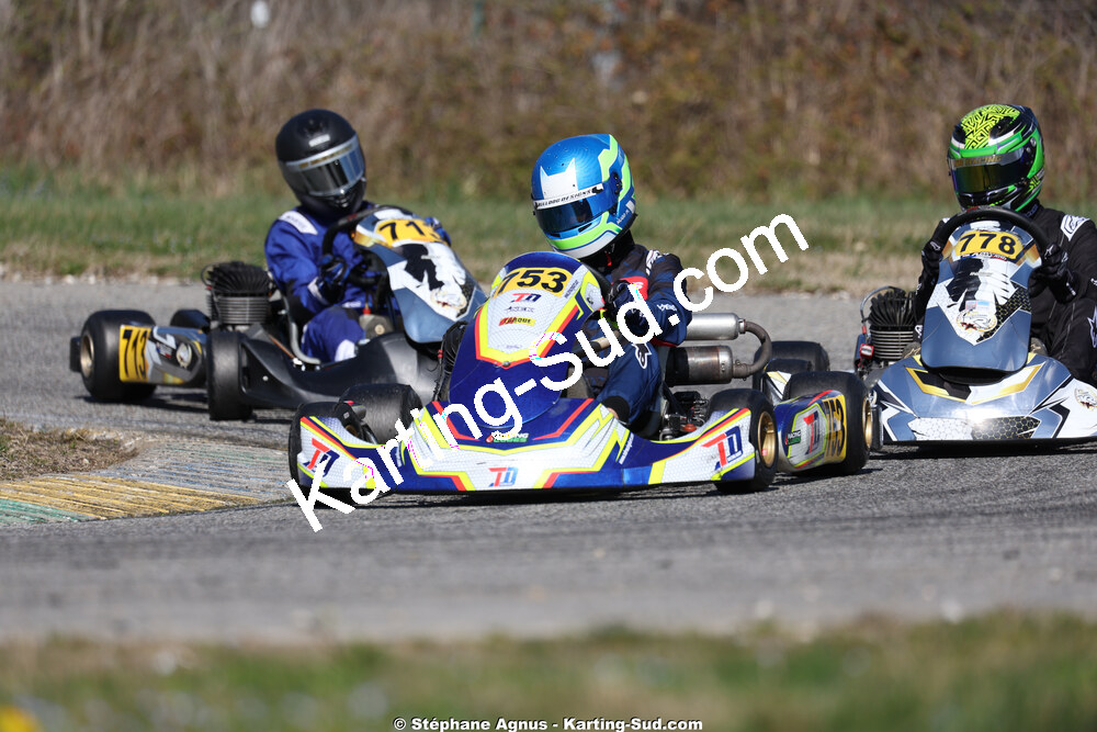 KA100 — 28/02 & 01/03/2026 : 1ère manche du Championnat du Sud 2026 à Aigues-Vives (photos Stéphane Agnus) 2026 — karting