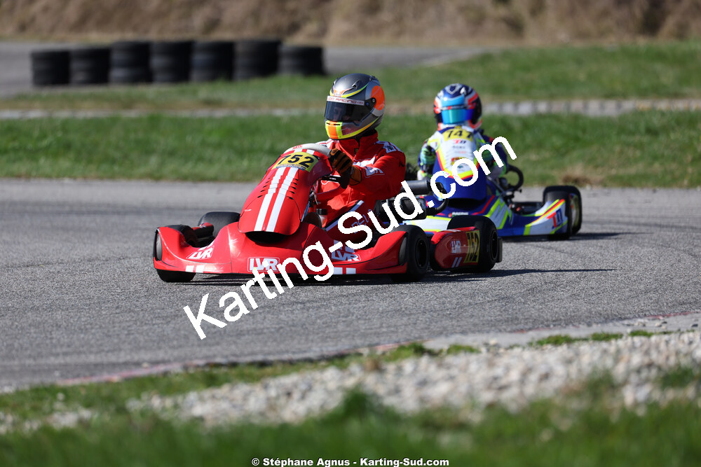KA100 — 28/02 & 01/03/2026 : 1ère manche du Championnat du Sud 2026 à Aigues-Vives (photos Stéphane Agnus) 2026 — karting