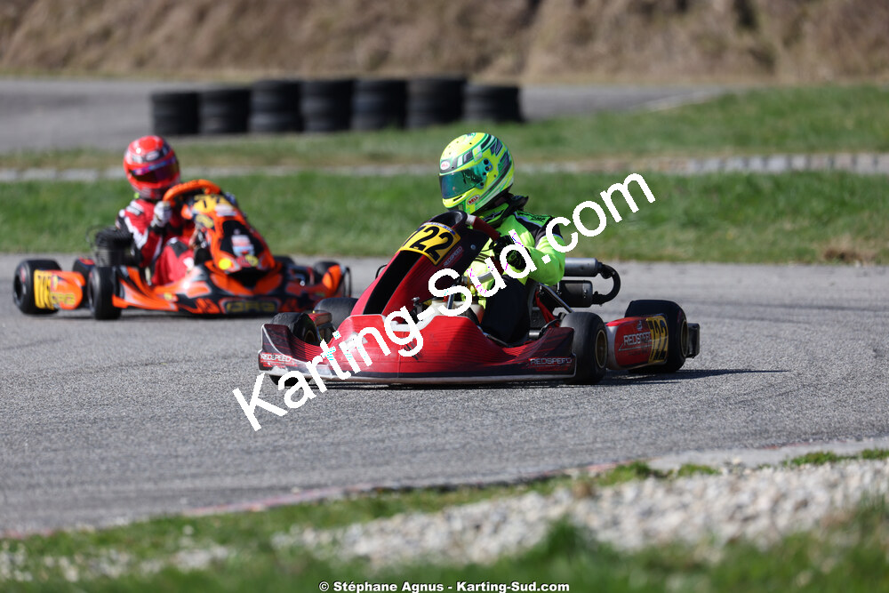 KA100 — 28/02 & 01/03/2026 : 1ère manche du Championnat du Sud 2026 à Aigues-Vives (photos Stéphane Agnus) 2026 — karting