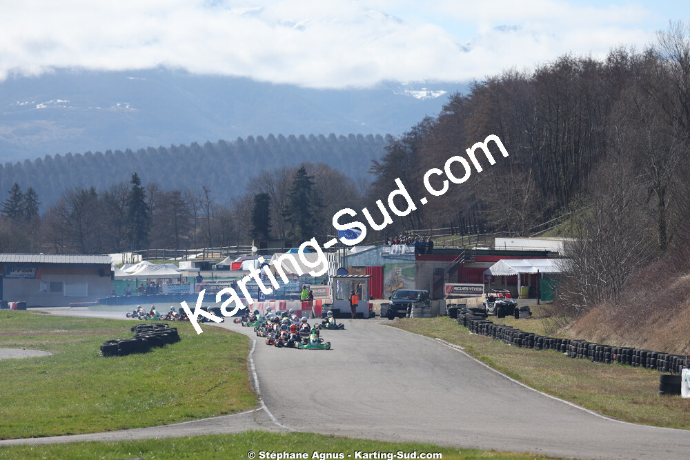 KA100 — 28/02 & 01/03/2026 : 1ère manche du Championnat du Sud 2026 à Aigues-Vives (photos Stéphane Agnus) 2026 — karting