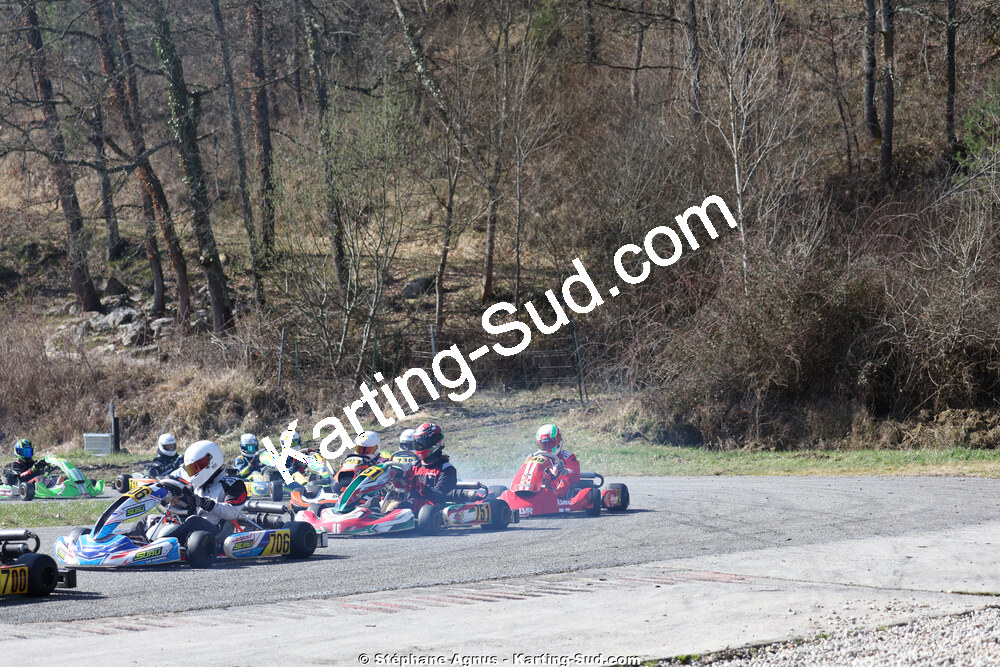 KA100 — 28/02 & 01/03/2026 : 1ère manche du Championnat du Sud 2026 à Aigues-Vives (photos Stéphane Agnus) 2026 — karting