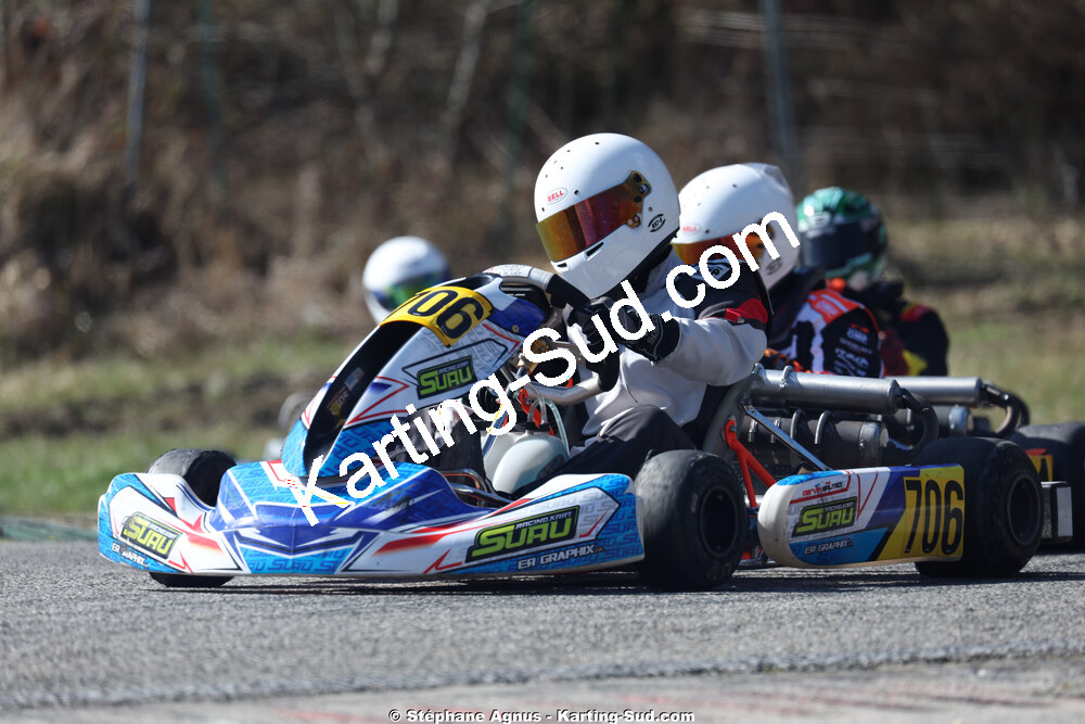 KA100 — 28/02 & 01/03/2026 : 1ère manche du Championnat du Sud 2026 à Aigues-Vives (photos Stéphane Agnus) 2026 — karting