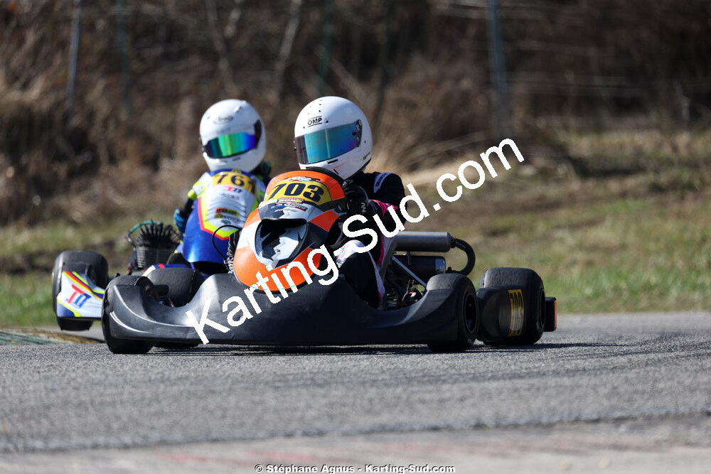 KA100 — 28/02 & 01/03/2026 : 1ère manche du Championnat du Sud 2026 à Aigues-Vives (photos Stéphane Agnus) 2026 — karting