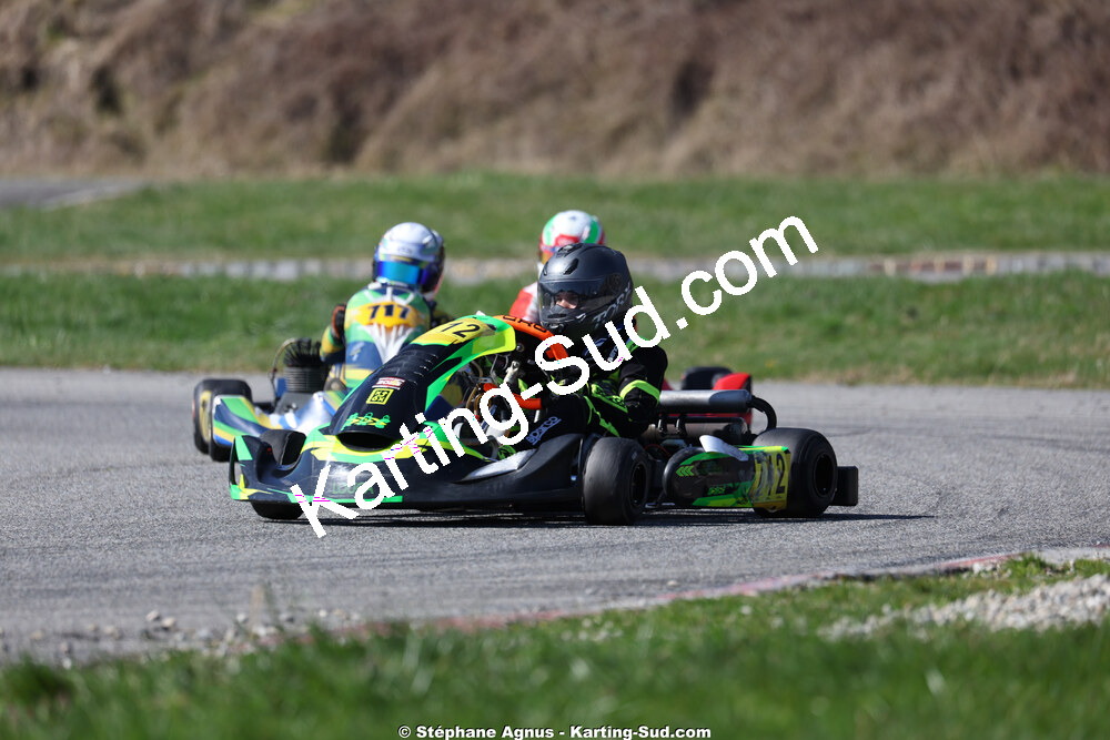 KA100 — 28/02 & 01/03/2026 : 1ère manche du Championnat du Sud 2026 à Aigues-Vives (photos Stéphane Agnus) 2026 — karting
