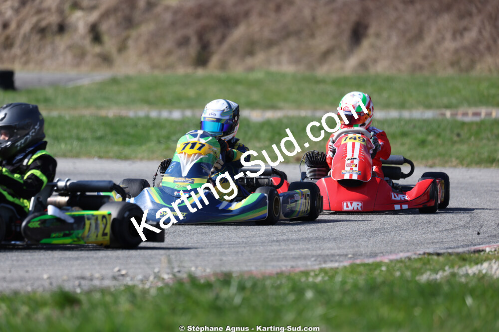 KA100 — 28/02 & 01/03/2026 : 1ère manche du Championnat du Sud 2026 à Aigues-Vives (photos Stéphane Agnus) 2026 — karting