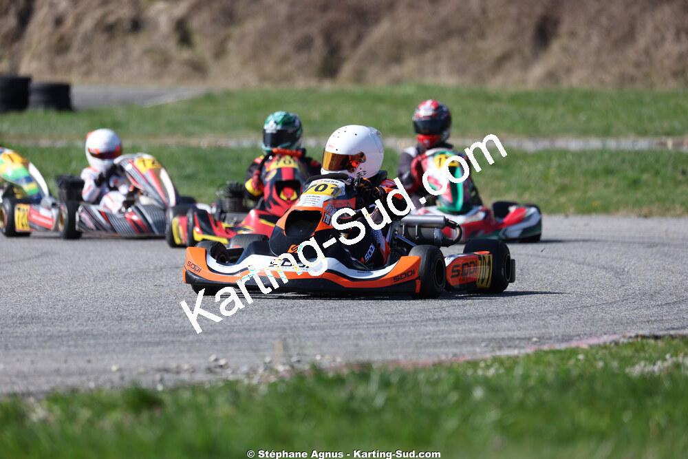 KA100 — 28/02 & 01/03/2026 : 1ère manche du Championnat du Sud 2026 à Aigues-Vives (photos Stéphane Agnus) 2026 — karting