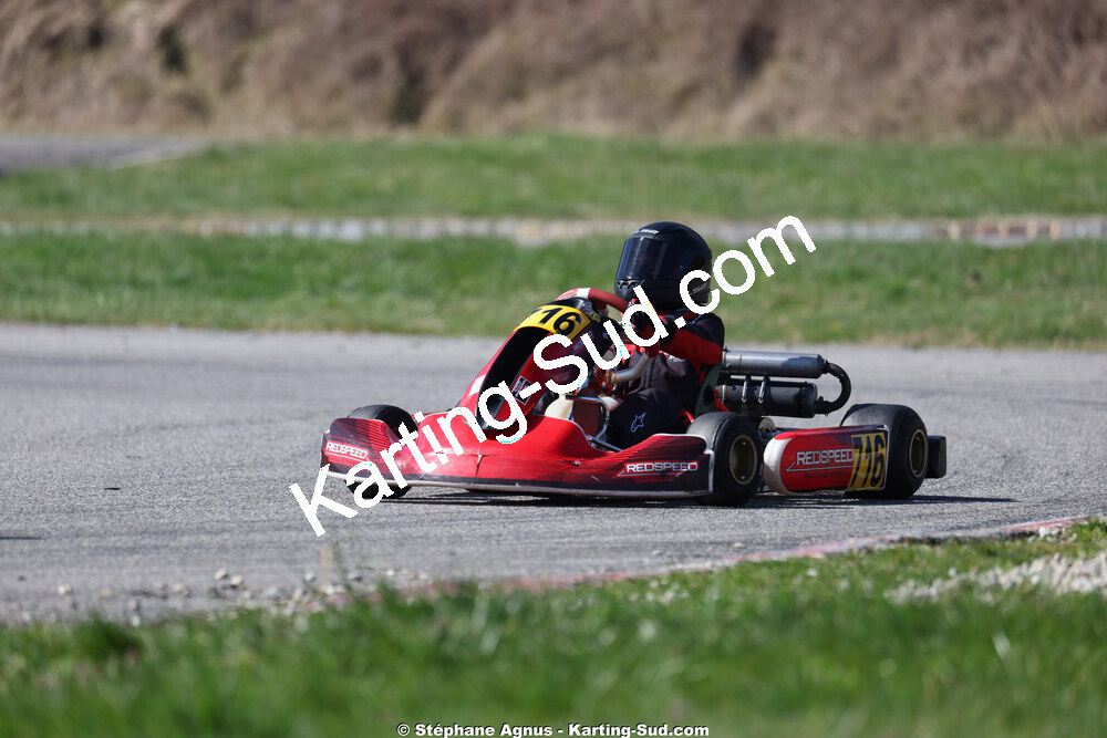 KA100 — 28/02 & 01/03/2026 : 1ère manche du Championnat du Sud 2026 à Aigues-Vives (photos Stéphane Agnus) 2026 — karting