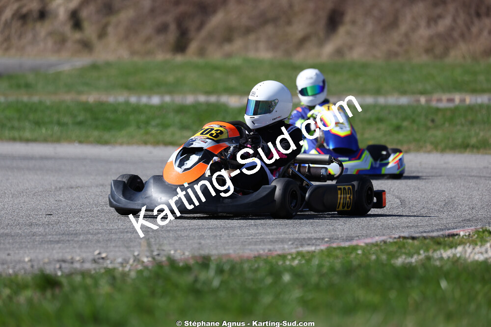 KA100 — 28/02 & 01/03/2026 : 1ère manche du Championnat du Sud 2026 à Aigues-Vives (photos Stéphane Agnus) 2026 — karting