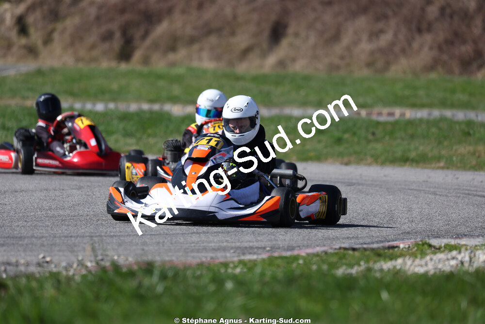 KA100 — 28/02 & 01/03/2026 : 1ère manche du Championnat du Sud 2026 à Aigues-Vives (photos Stéphane Agnus) 2026 — karting
