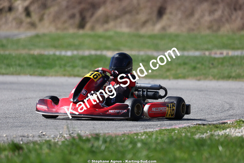 KA100 — 28/02 & 01/03/2026 : 1ère manche du Championnat du Sud 2026 à Aigues-Vives (photos Stéphane Agnus) 2026 — karting