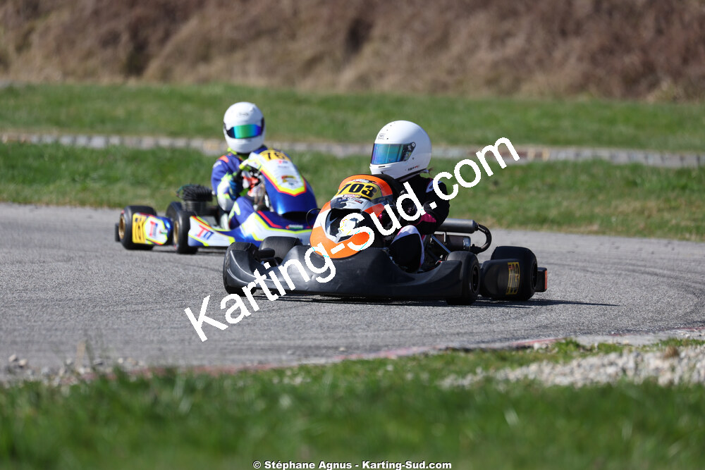 KA100 — 28/02 & 01/03/2026 : 1ère manche du Championnat du Sud 2026 à Aigues-Vives (photos Stéphane Agnus) 2026 — karting