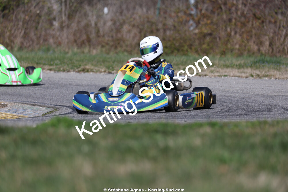 KA100 — 28/02 & 01/03/2026 : 1ère manche du Championnat du Sud 2026 à Aigues-Vives (photos Stéphane Agnus) 2026 — karting