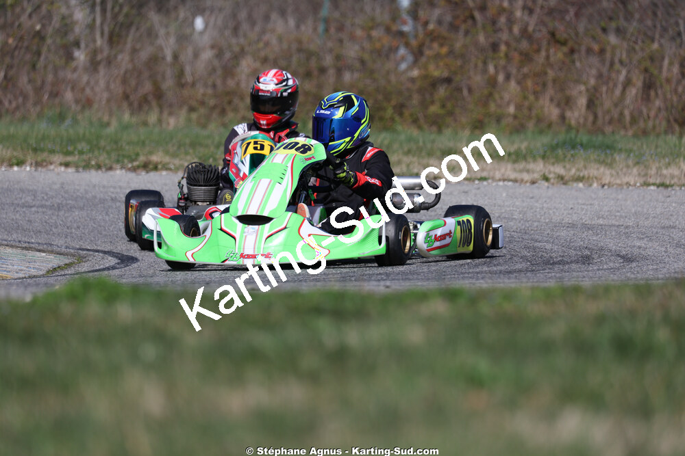 KA100 — 28/02 & 01/03/2026 : 1ère manche du Championnat du Sud 2026 à Aigues-Vives (photos Stéphane Agnus) 2026 — karting