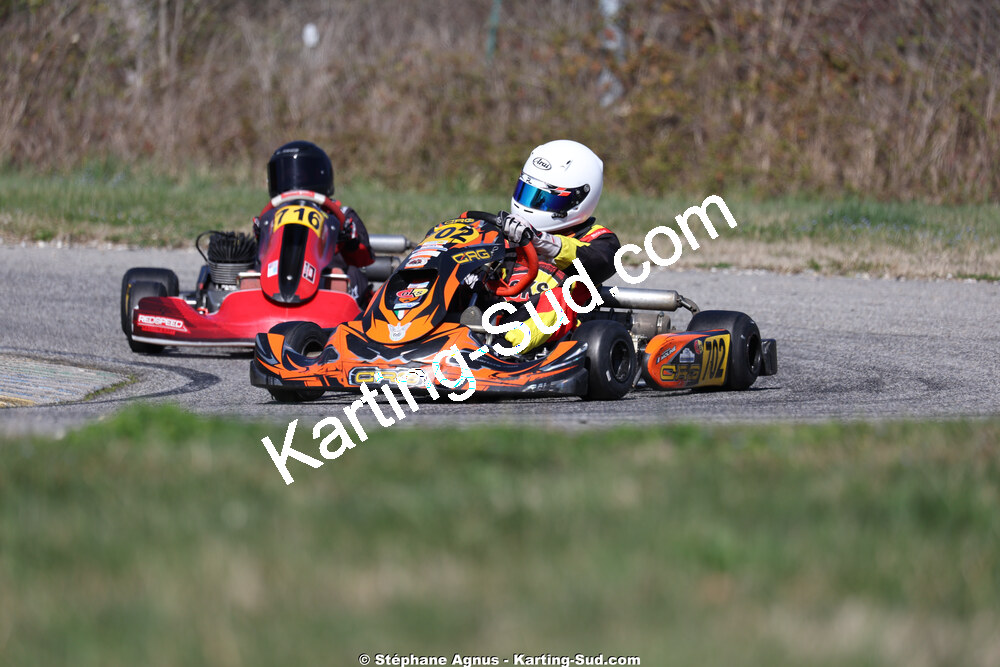 KA100 — 28/02 & 01/03/2026 : 1ère manche du Championnat du Sud 2026 à Aigues-Vives (photos Stéphane Agnus) 2026 — karting