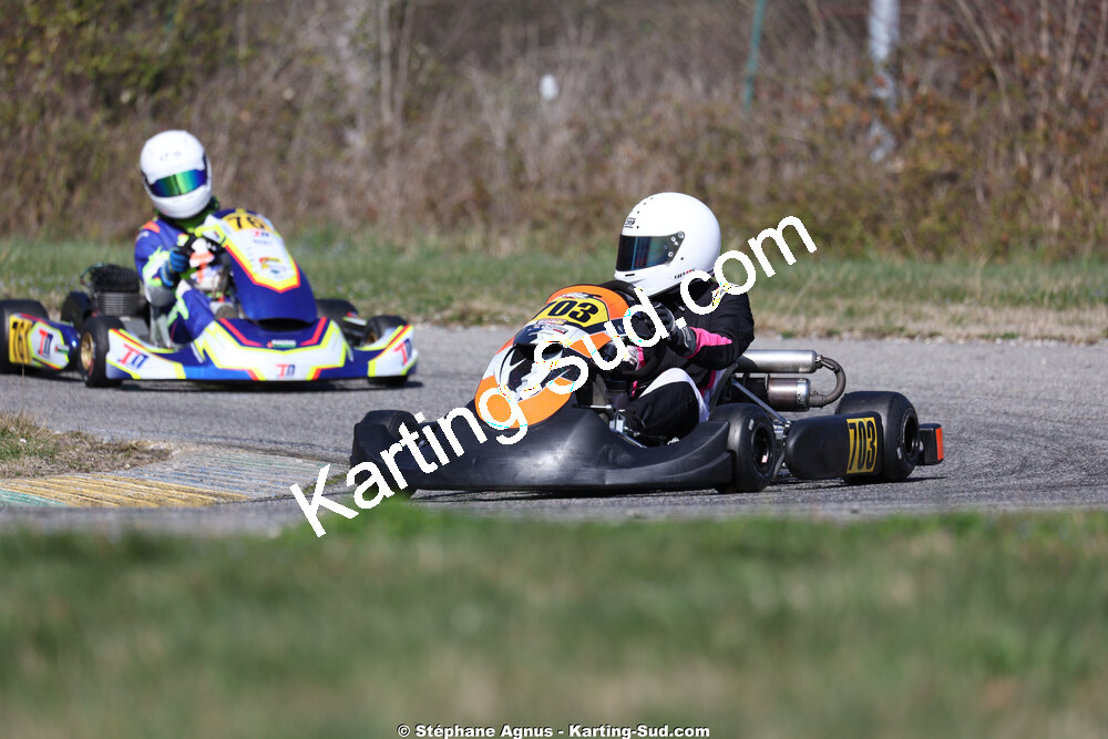 KA100 — 28/02 & 01/03/2026 : 1ère manche du Championnat du Sud 2026 à Aigues-Vives (photos Stéphane Agnus) 2026 — karting