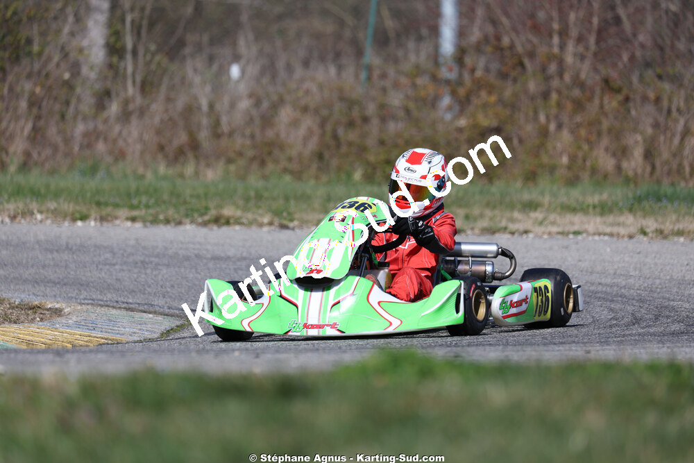 KA100 — 28/02 & 01/03/2026 : 1ère manche du Championnat du Sud 2026 à Aigues-Vives (photos Stéphane Agnus) 2026 — karting