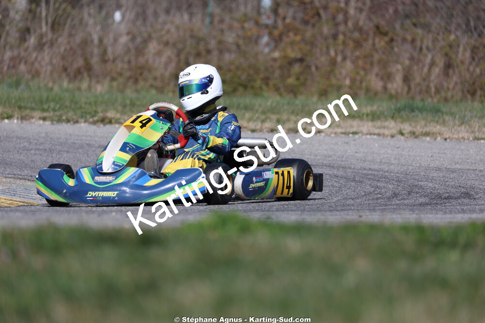 KA100 — 28/02 & 01/03/2026 : 1ère manche du Championnat du Sud 2026 à Aigues-Vives (photos Stéphane Agnus) 2026 — karting