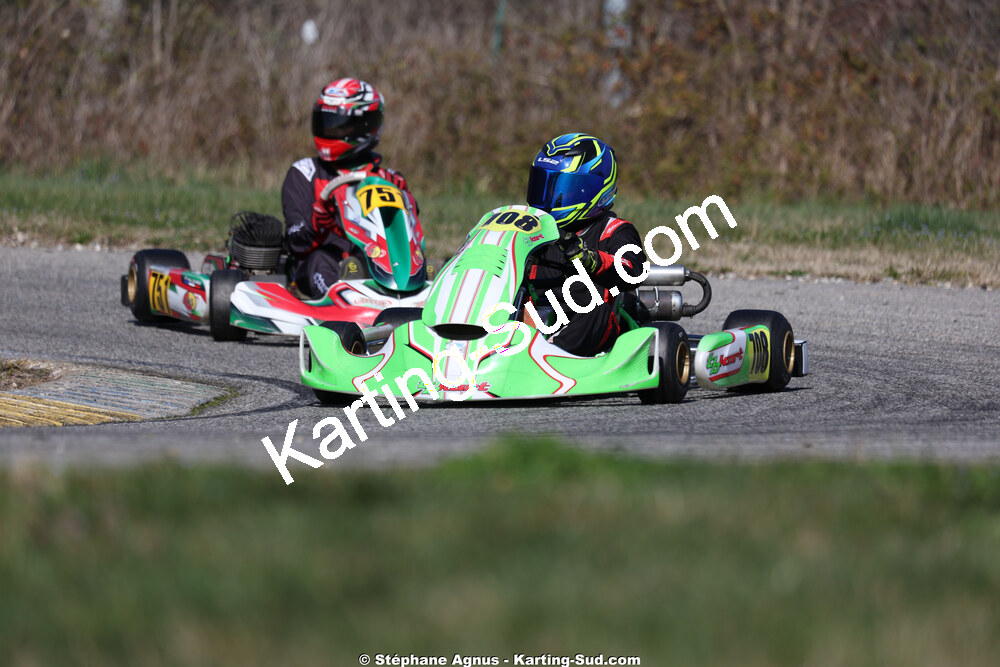 KA100 — 28/02 & 01/03/2026 : 1ère manche du Championnat du Sud 2026 à Aigues-Vives (photos Stéphane Agnus) 2026 — karting