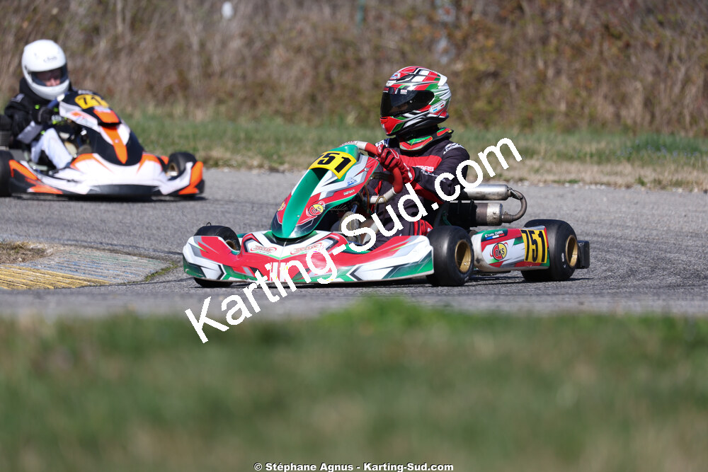 KA100 — 28/02 & 01/03/2026 : 1ère manche du Championnat du Sud 2026 à Aigues-Vives (photos Stéphane Agnus) 2026 — karting