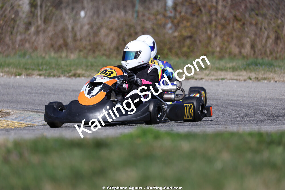 KA100 — 28/02 & 01/03/2026 : 1ère manche du Championnat du Sud 2026 à Aigues-Vives (photos Stéphane Agnus) 2026 — karting