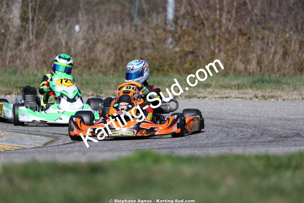 KA100 — 28/02 & 01/03/2026 : 1ère manche du Championnat du Sud 2026 à Aigues-Vives (photos Stéphane Agnus) 2026 — karting