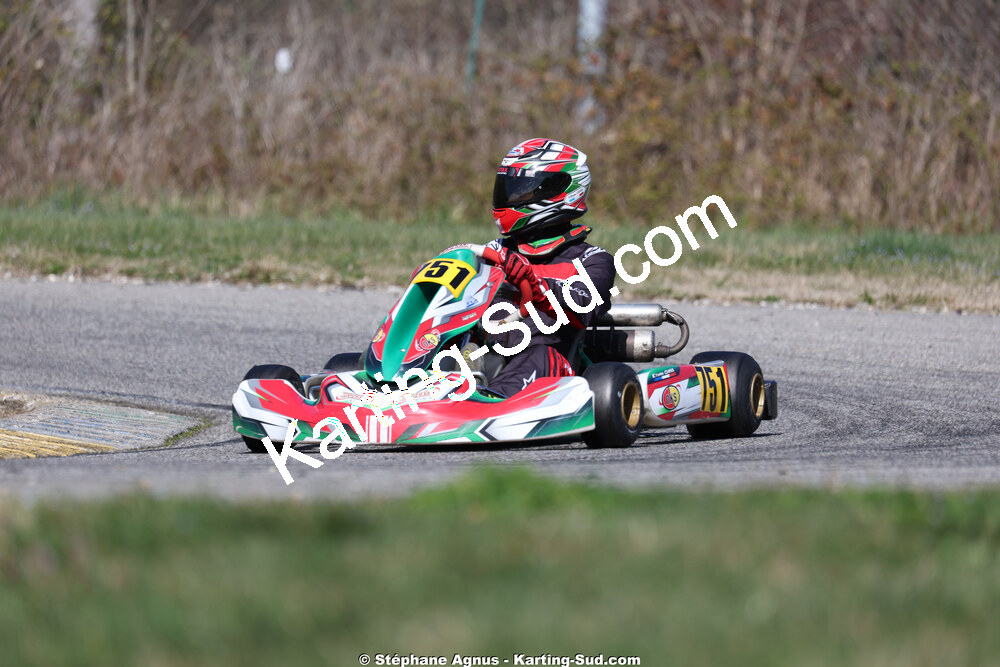KA100 — 28/02 & 01/03/2026 : 1ère manche du Championnat du Sud 2026 à Aigues-Vives (photos Stéphane Agnus) 2026 — karting