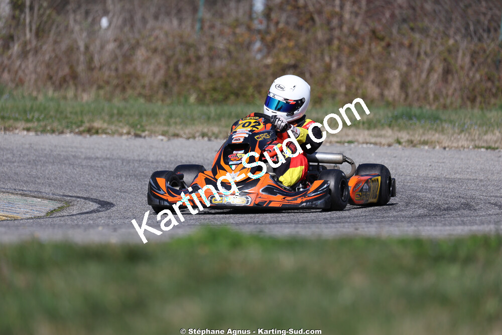 KA100 — 28/02 & 01/03/2026 : 1ère manche du Championnat du Sud 2026 à Aigues-Vives (photos Stéphane Agnus) 2026 — karting