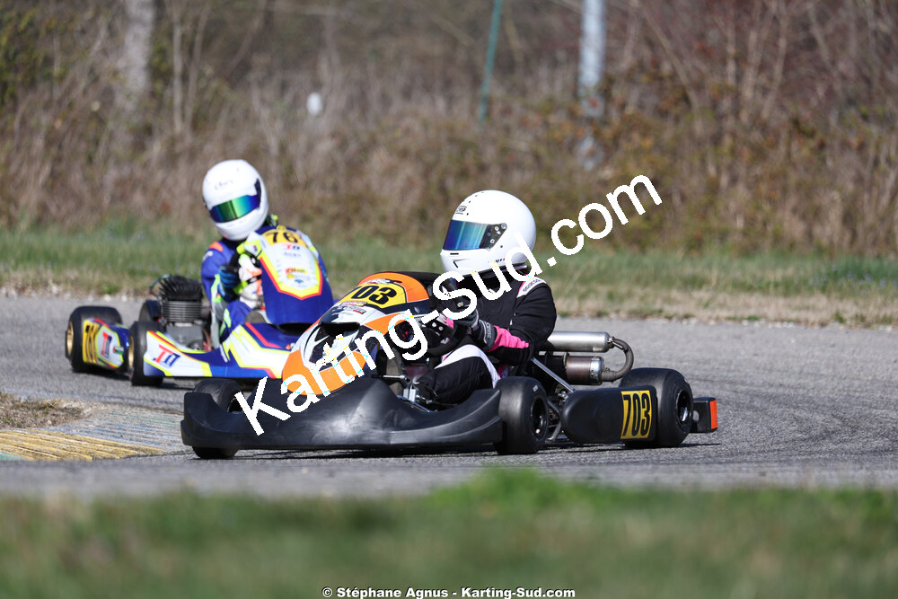 KA100 — 28/02 & 01/03/2026 : 1ère manche du Championnat du Sud 2026 à Aigues-Vives (photos Stéphane Agnus) 2026 — karting