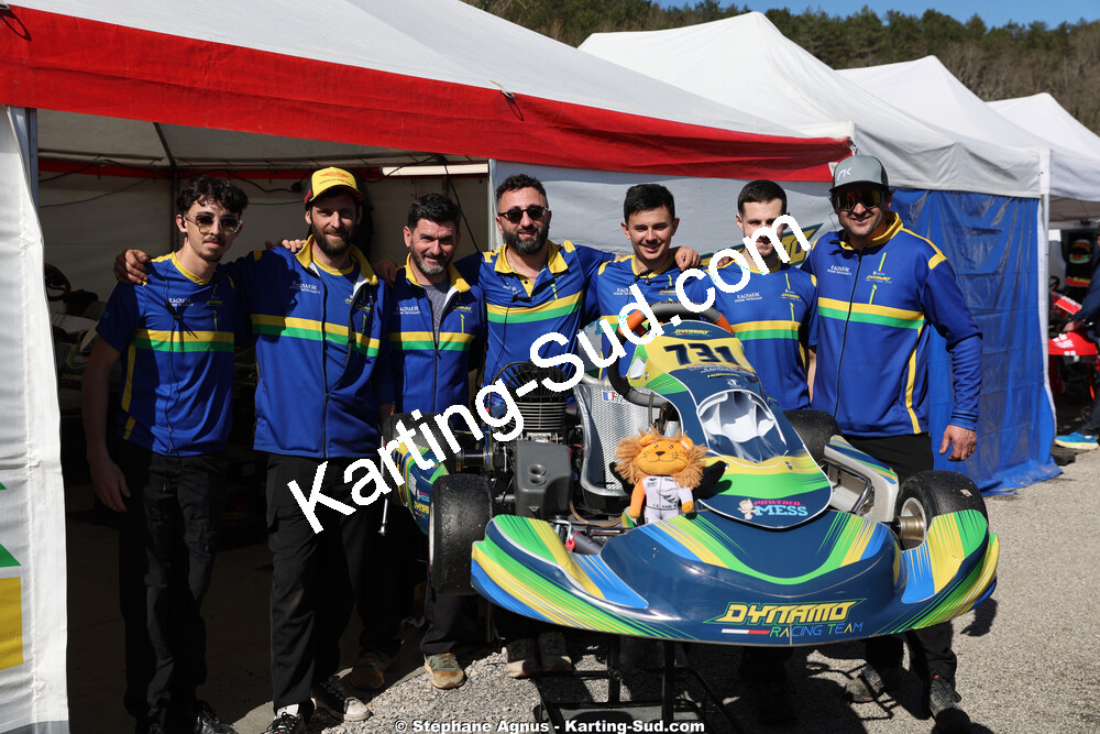 Jonathan Włoszczyński, Rémy MESPOULEDE — 28/02 & 01/03/2026 : 1ère manche du Championnat du Sud 2026 à Aigues-Vives (photos Stéphane Agnus) 2026 — karting