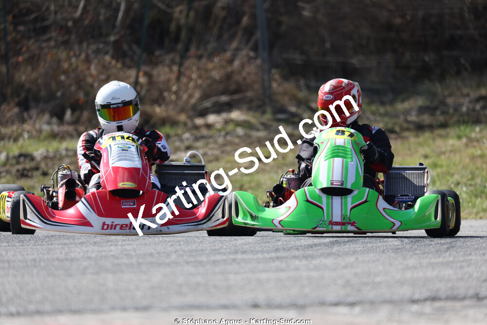 KZ2 / KZ2 Master & Gentleman — 28/02 & 01/03/2026 : 1ère manche du Championnat du Sud 2026 à Aigues-Vives (photos Stéphane Agnus) 2026 — karting