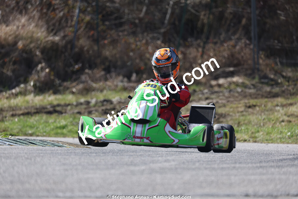 Jérémy BORT — 28/02 & 01/03/2026 : 1ère manche du Championnat du Sud 2026 à Aigues-Vives (photos Stéphane Agnus) 2026 — karting