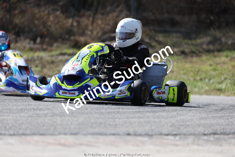Arthur EHRET — 28/02 & 01/03/2026 : 1ère manche du Championnat du Sud 2026 à Aigues-Vives (photos Stéphane Agnus) 2026 — karting