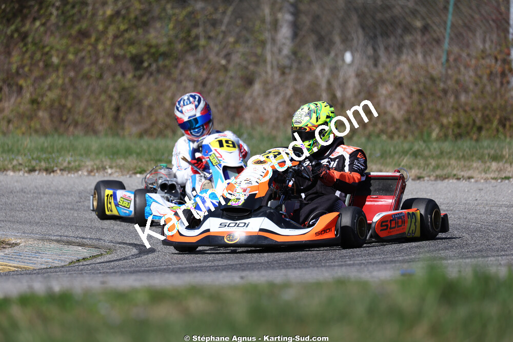 Sacha CATALA — 28/02 & 01/03/2026 : 1ère manche du Championnat du Sud 2026 à Aigues-Vives (photos Stéphane Agnus) 2026 — karting