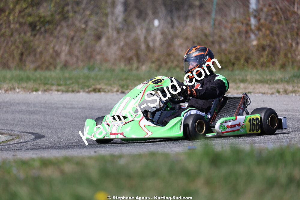 KZ2 / KZ2 Master & Gentleman — 28/02 & 01/03/2026 : 1ère manche du Championnat du Sud 2026 à Aigues-Vives (photos Stéphane Agnus) 2026 — karting