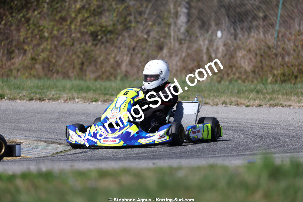 Arthur EHRET — 28/02 & 01/03/2026 : 1ère manche du Championnat du Sud 2026 à Aigues-Vives (photos Stéphane Agnus) 2026 — karting