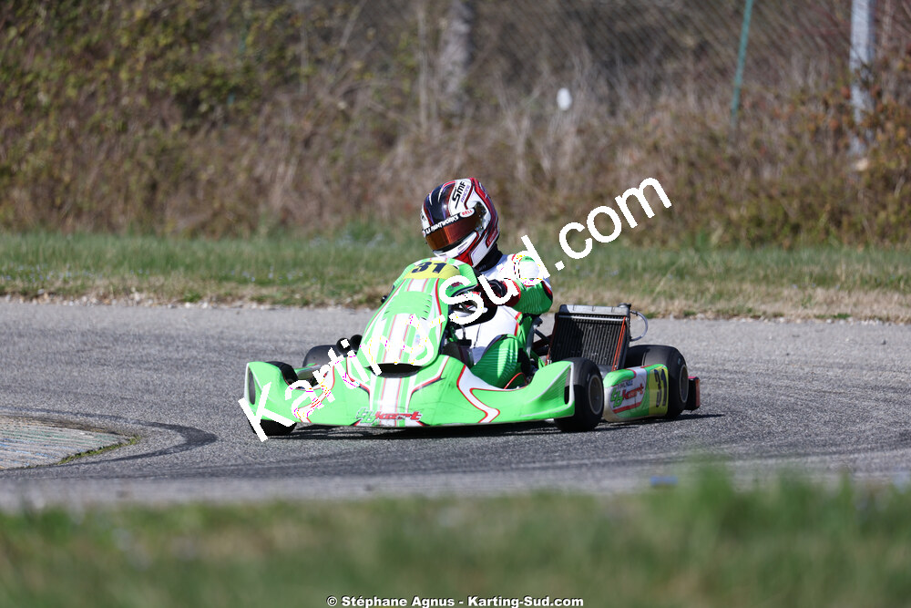 Tanguy MUNOZ — 28/02 & 01/03/2026 : 1ère manche du Championnat du Sud 2026 à Aigues-Vives (photos Stéphane Agnus) 2026 — karting
