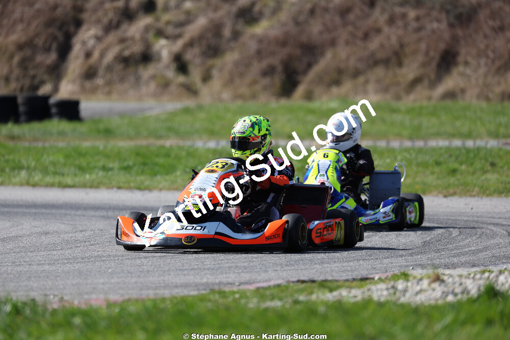 Sacha CATALA — 28/02 & 01/03/2026 : 1ère manche du Championnat du Sud 2026 à Aigues-Vives (photos Stéphane Agnus) 2026 — karting