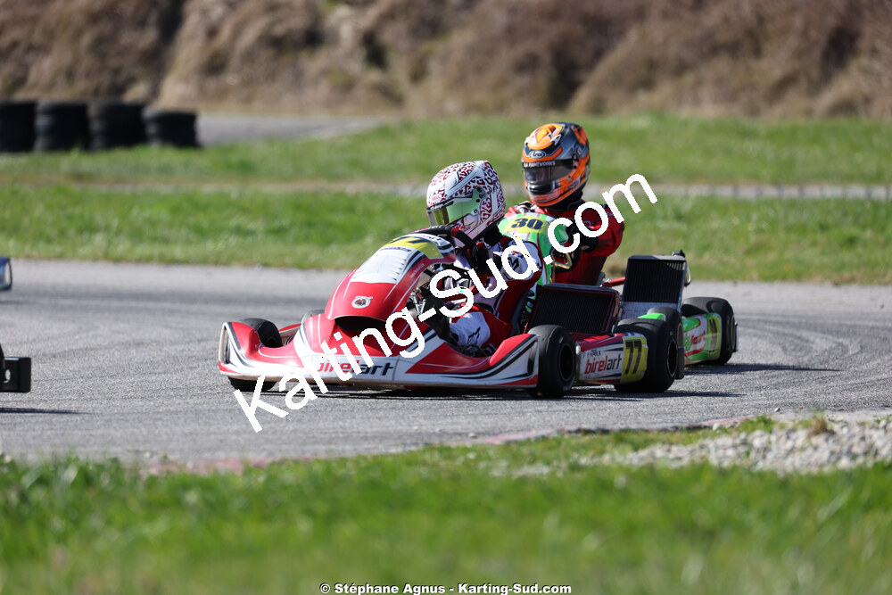 Marine APOUX — 28/02 & 01/03/2026 : 1ère manche du Championnat du Sud 2026 à Aigues-Vives (photos Stéphane Agnus) 2026 — karting