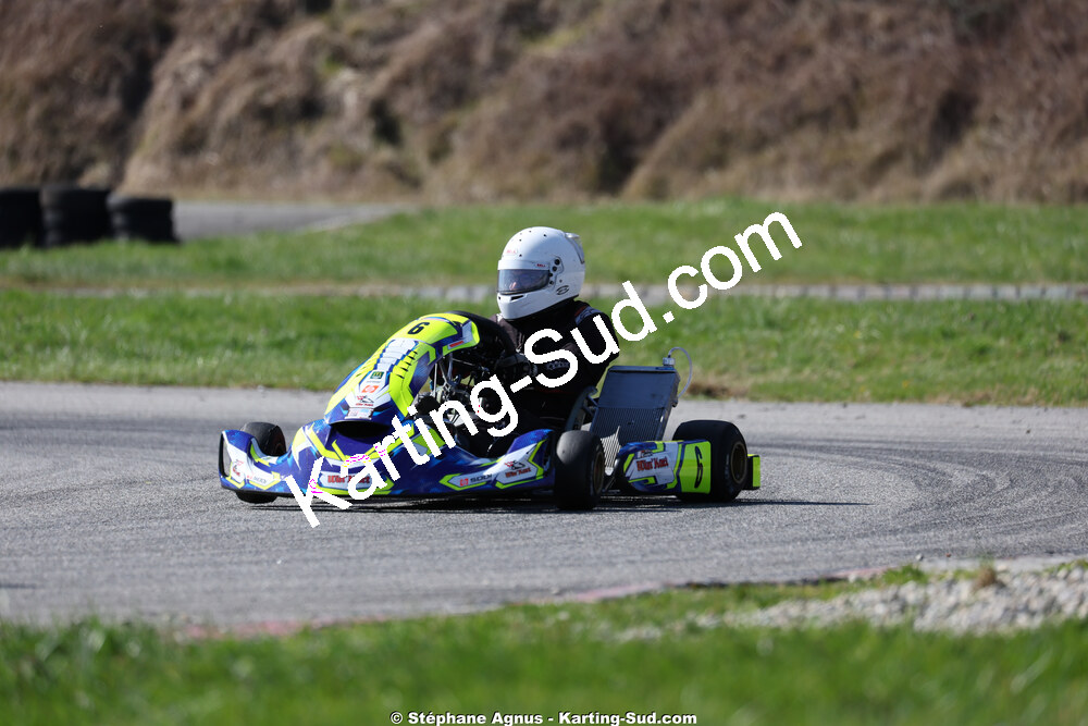 Arthur EHRET — 28/02 & 01/03/2026 : 1ère manche du Championnat du Sud 2026 à Aigues-Vives (photos Stéphane Agnus) 2026 — karting