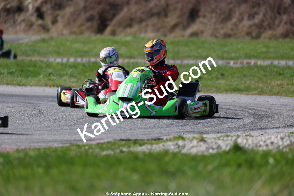 Jérémy BORT — 28/02 & 01/03/2026 : 1ère manche du Championnat du Sud 2026 à Aigues-Vives (photos Stéphane Agnus) 2026 — karting