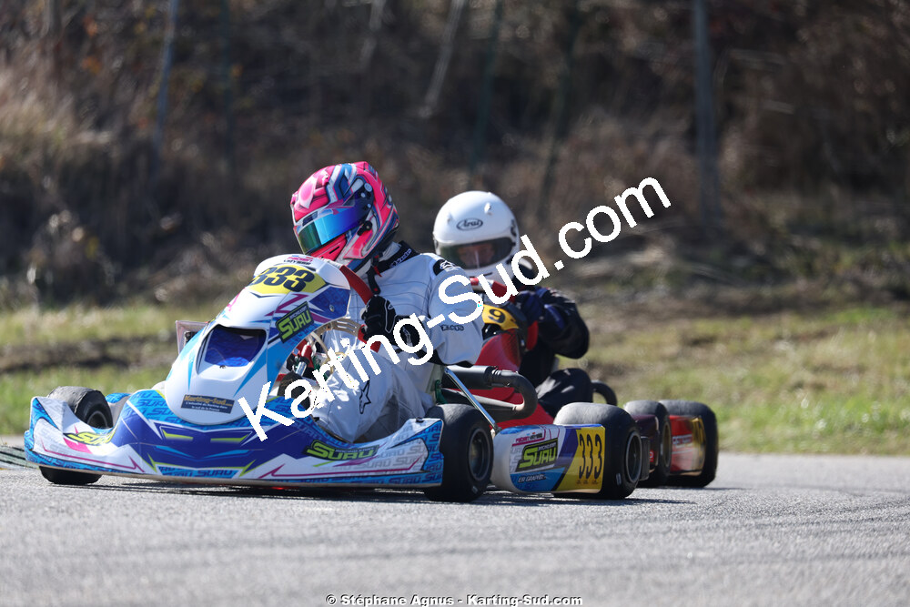 Fabien VAYSSE — 28/02 & 01/03/2026 : 1ère manche du Championnat du Sud 2026 à Aigues-Vives (photos Stéphane Agnus) 2026 — karting