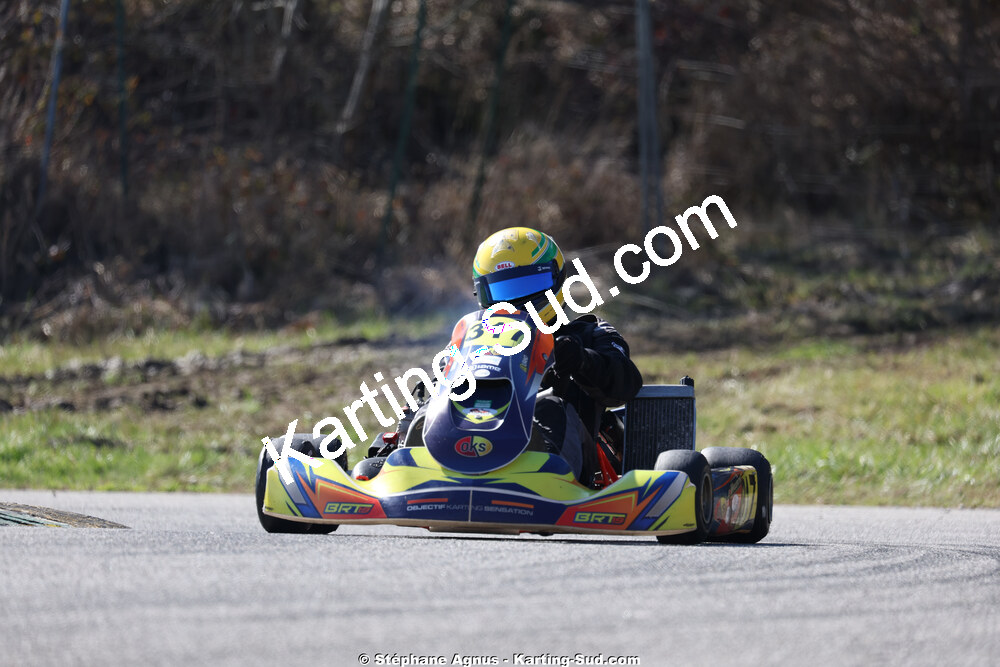 Cédric MARGUERITIN — 28/02 & 01/03/2026 : 1ère manche du Championnat du Sud 2026 à Aigues-Vives (photos Stéphane Agnus) 2026 — karting