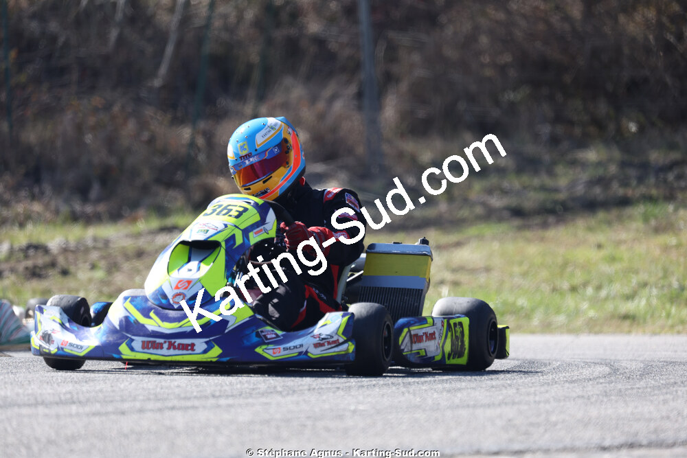 Samy GHARBI — 28/02 & 01/03/2026 : 1ère manche du Championnat du Sud 2026 à Aigues-Vives (photos Stéphane Agnus) 2026 — karting